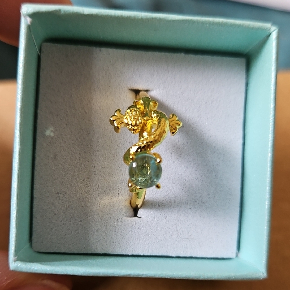 Aquamarine Women's Ring